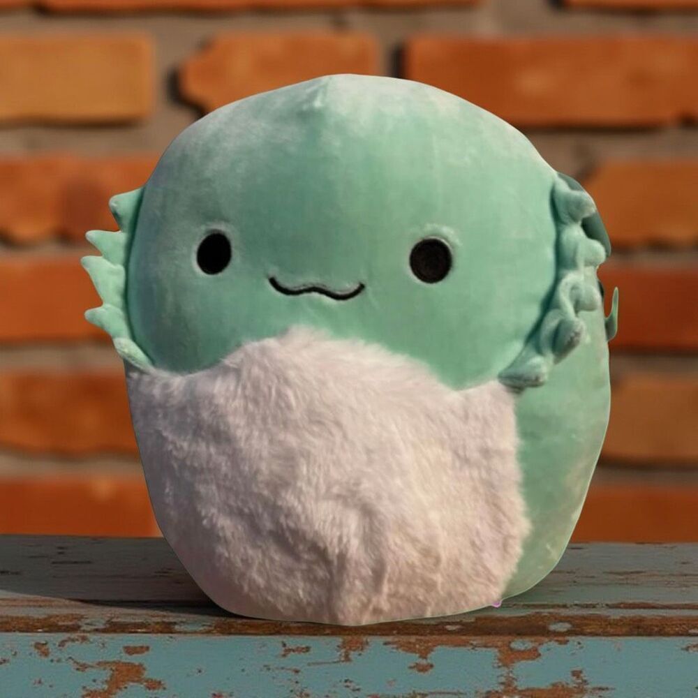 NET Squishmallow Abe the Bearded Dragon Plush Kellytoy Green Target 11”